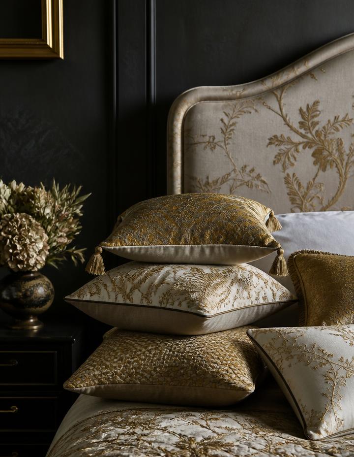Curtain tracks, poles and handmade soft furnishings